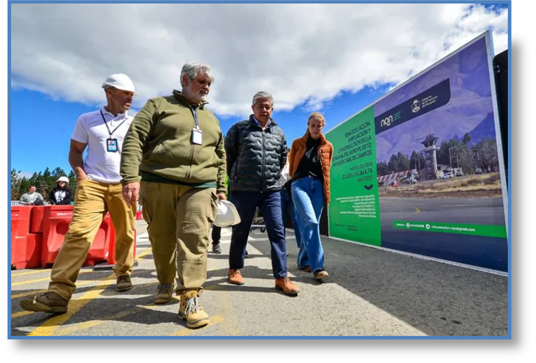 Aeropuerto Chapelco obras y servicios